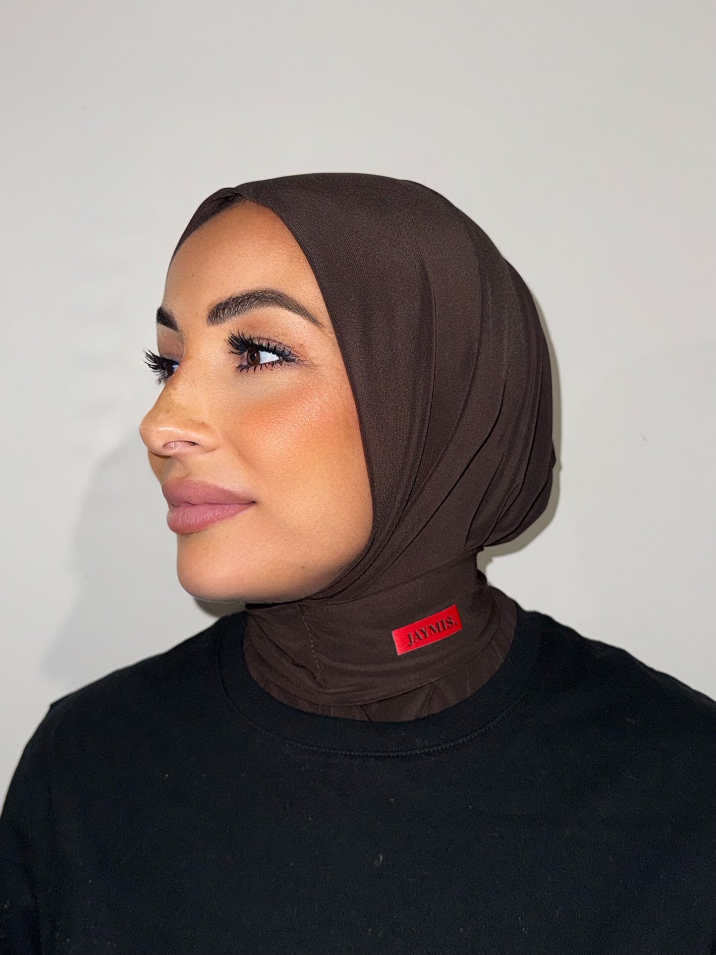 Hijab Cagoule Chocolate absolu