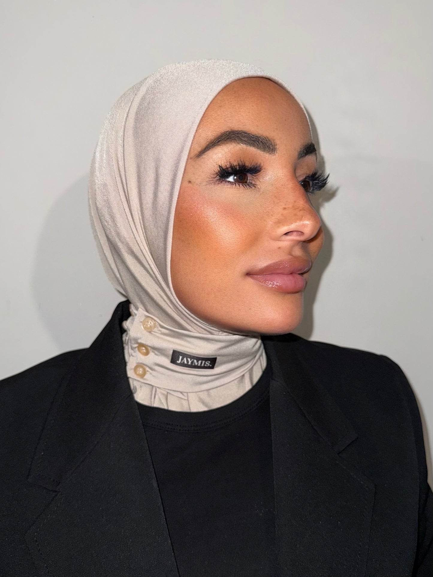 Hijab Cagoule Beige Intense