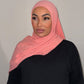 Hijab Corail