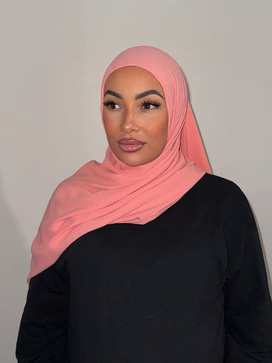 Hijab Corail