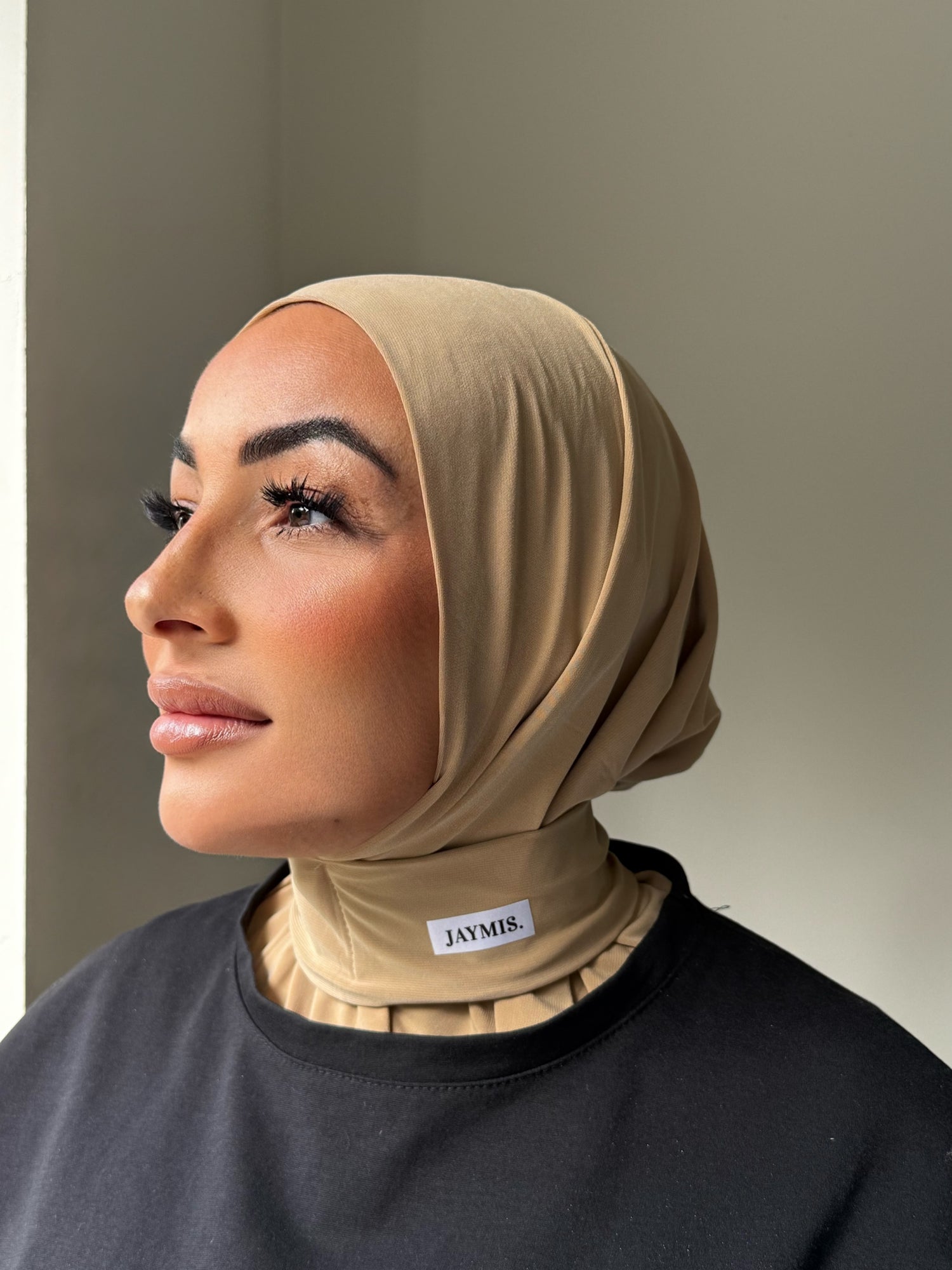 Hijab Cagoule Moutarde