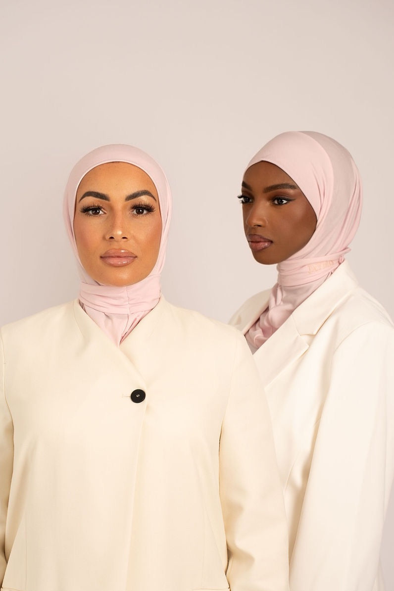 Hijab Cagoule Rose Pastel