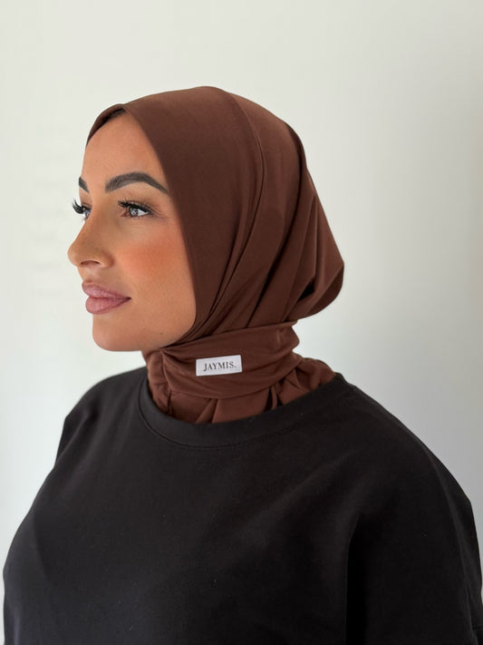Hijab Cagoule Coffee