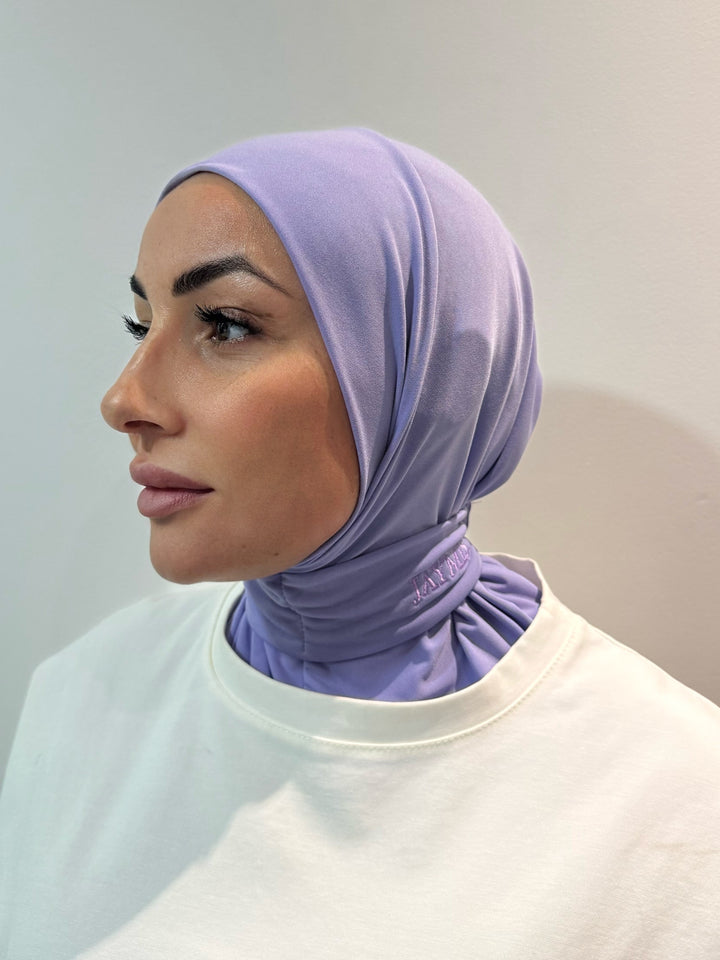 Hijab Cagoule Lila