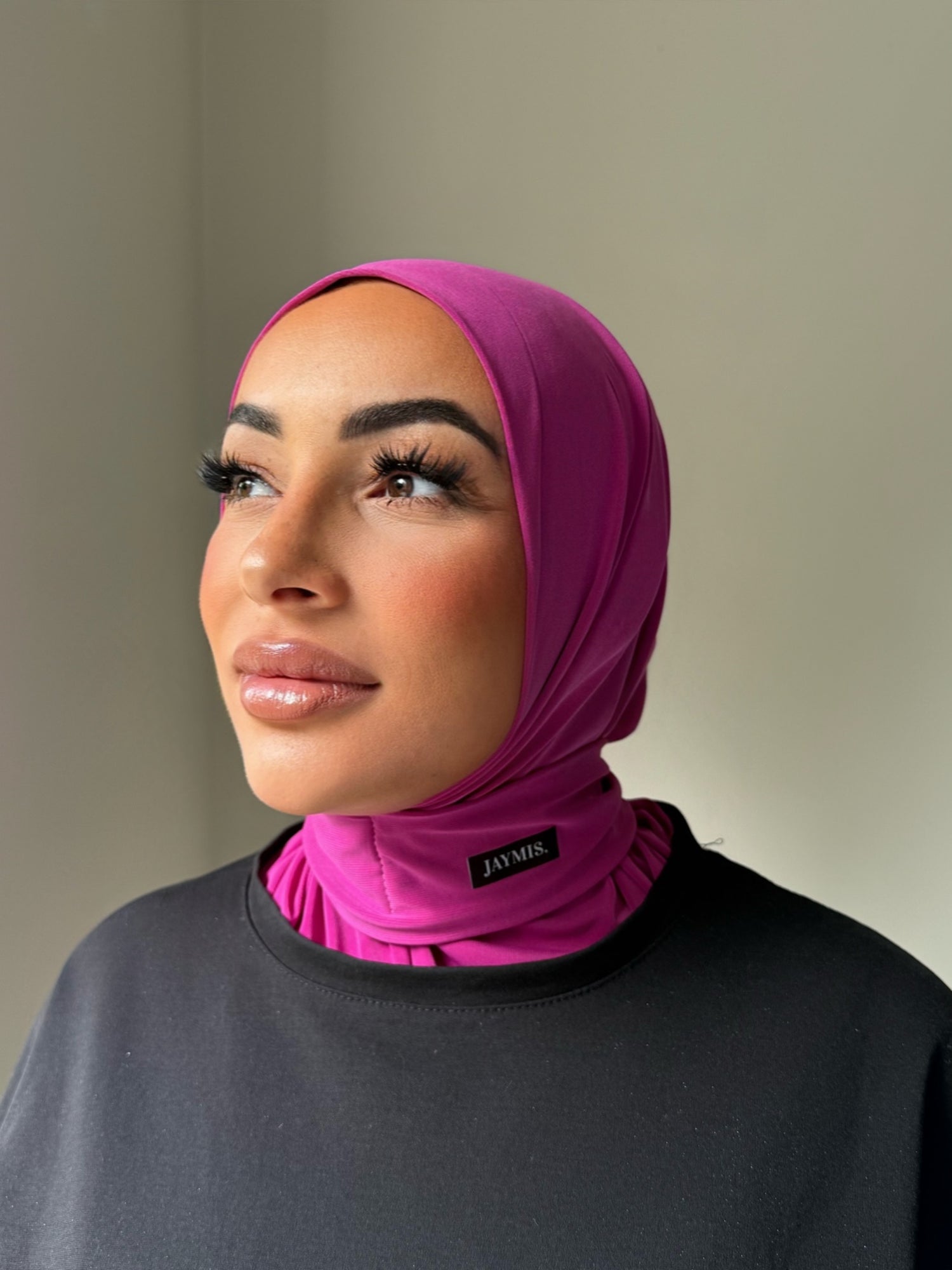 Hijab Cagoule Fushia