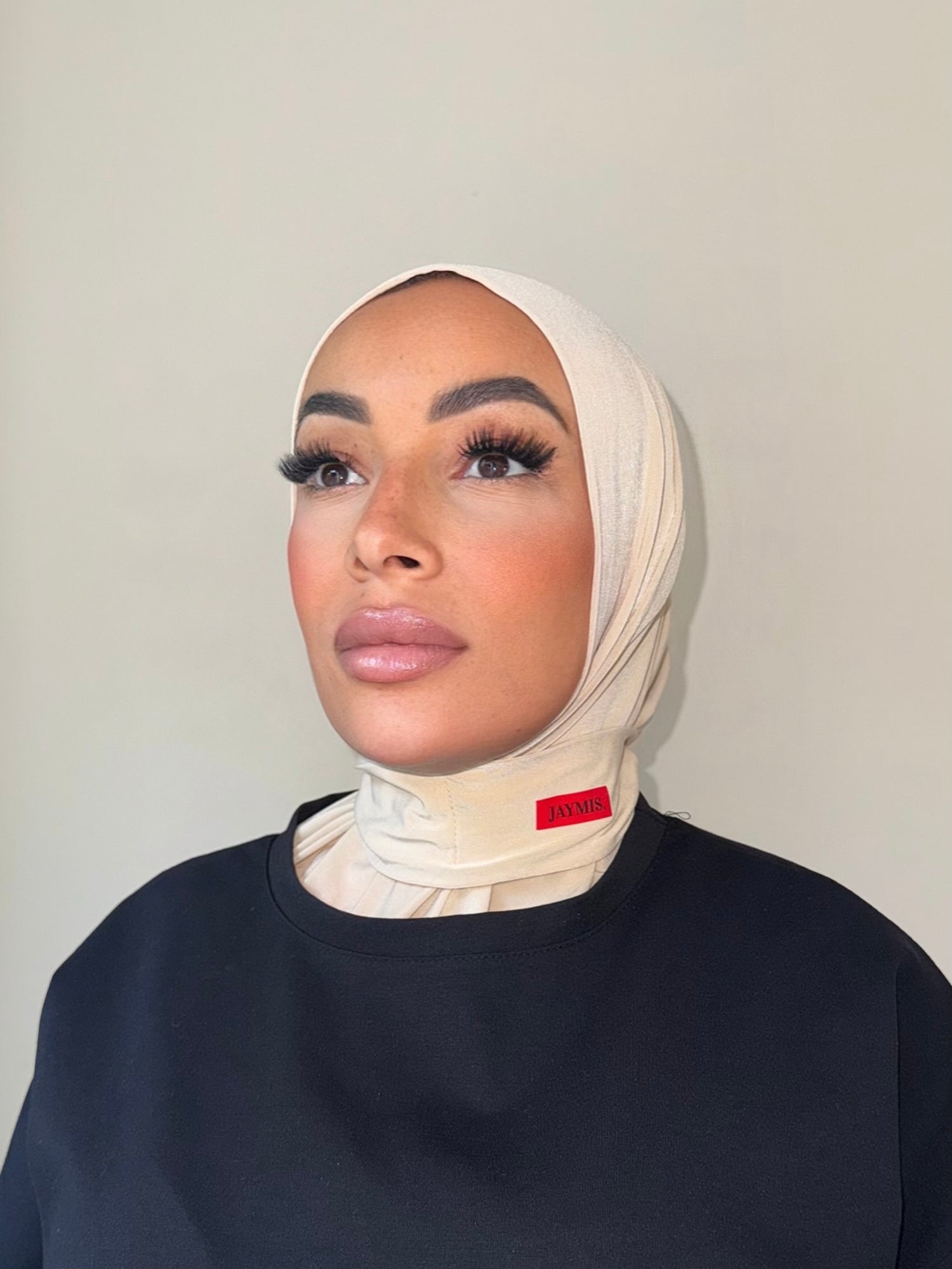 Hijab Cagoule Beige Passion