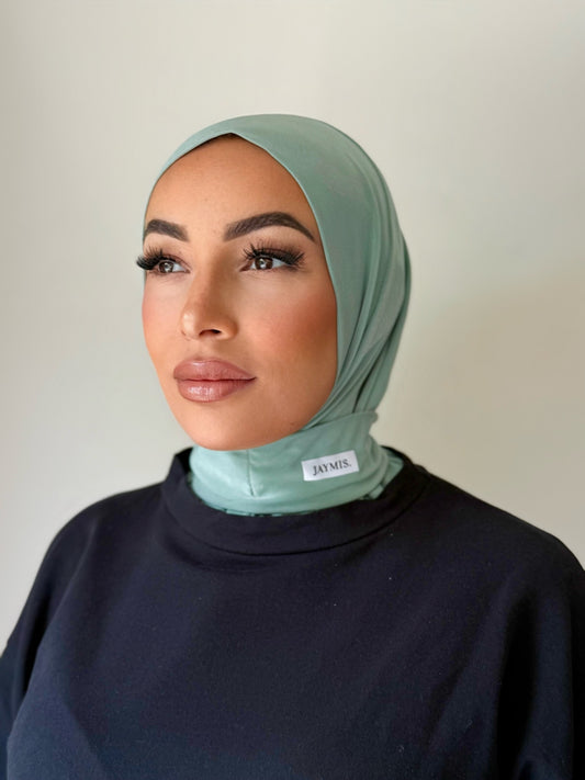 Cagoule Hijab Aqua