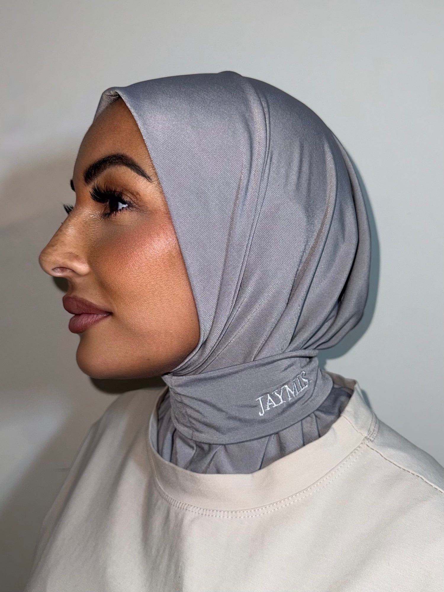 Hijab Cagoule Silver