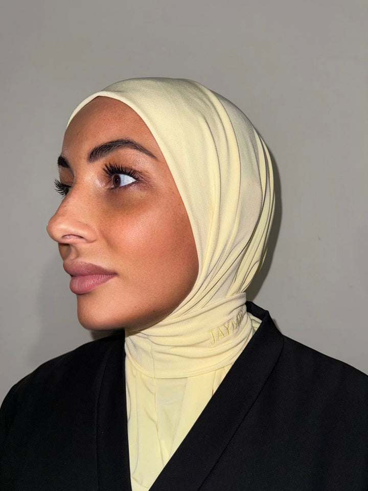 Hijab Cagoule Citron