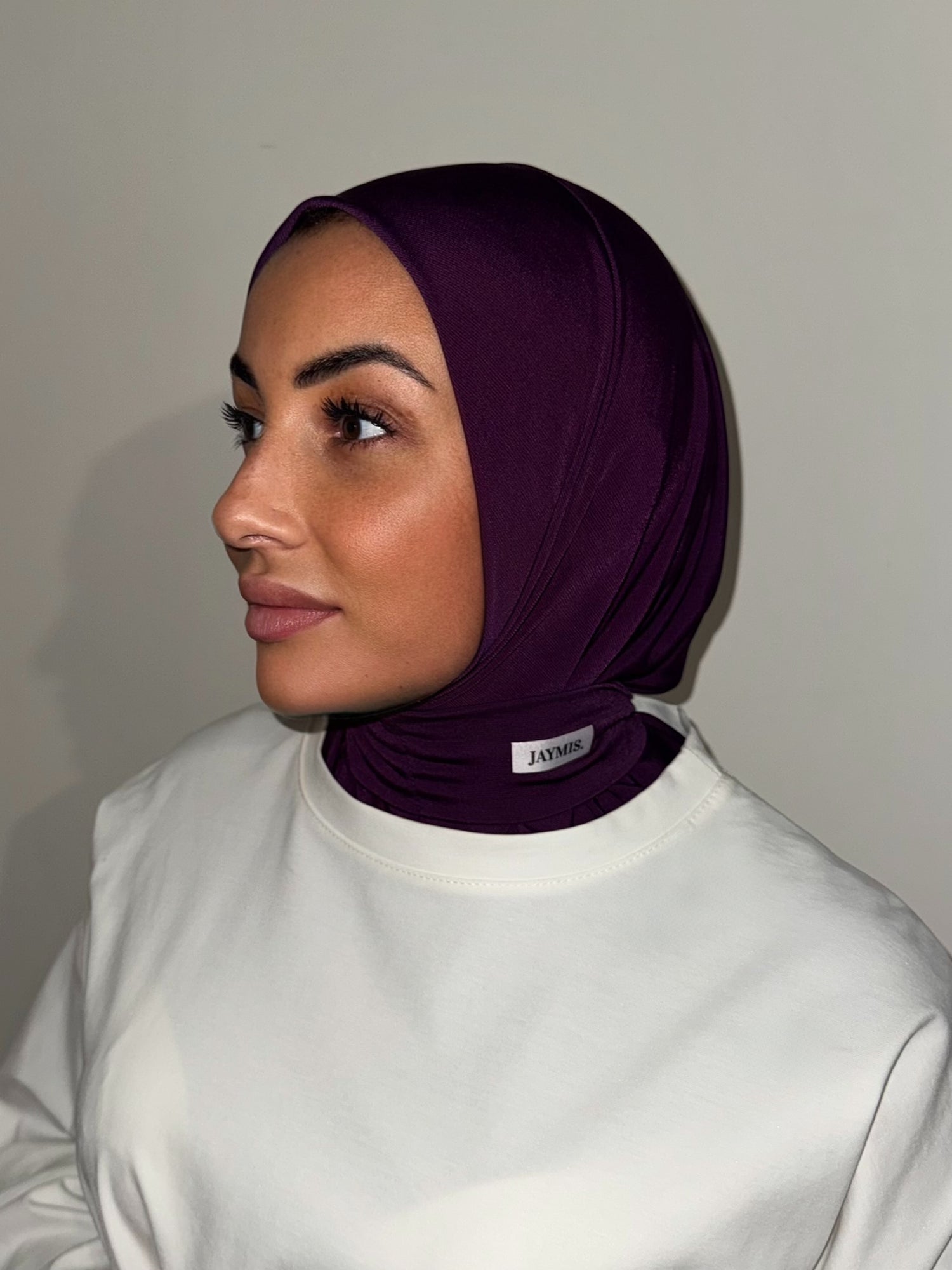 Hijab Cagoule Violine