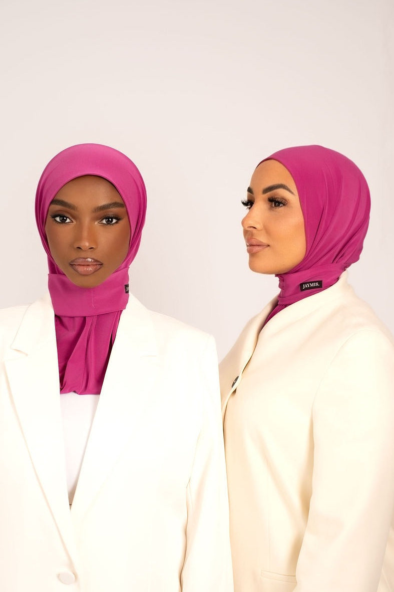Hijab Cagoule Fushia