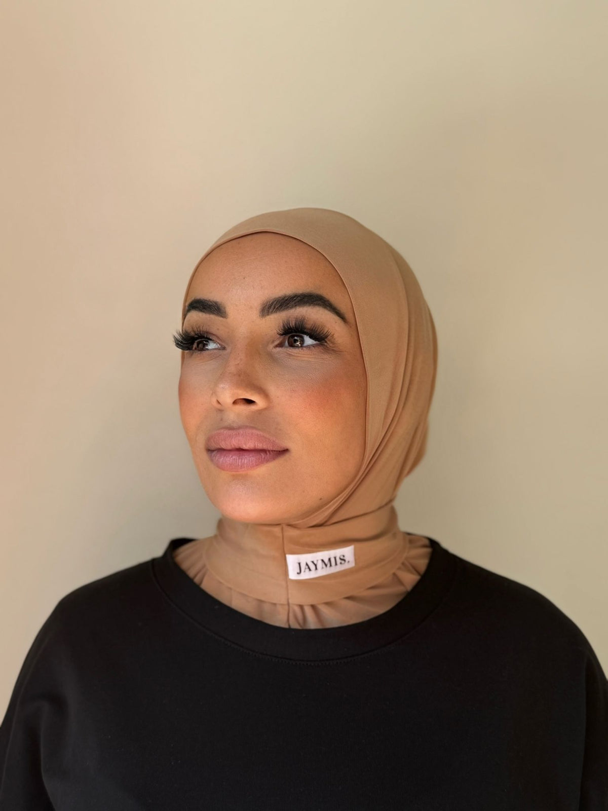 Hijab cagoule Moutarde