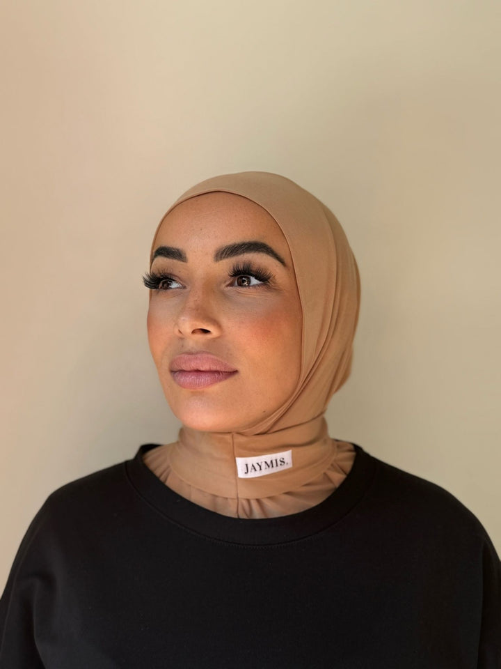 Hijab cagoule Moutarde